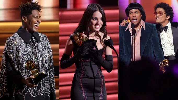 Silk Sonic, Jon Batiste And Olivia Rodrigo Score Big At The 2022 ...